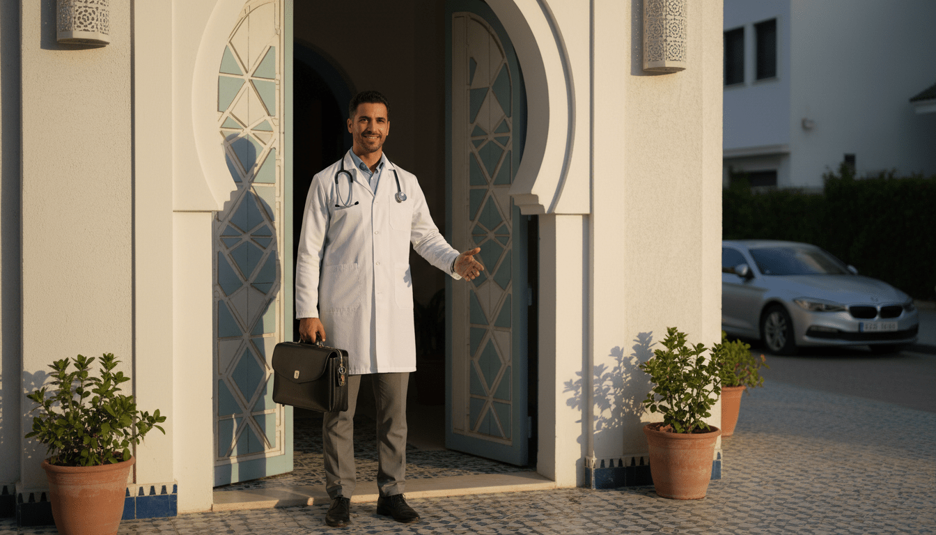 sos medecin domicile casablanca